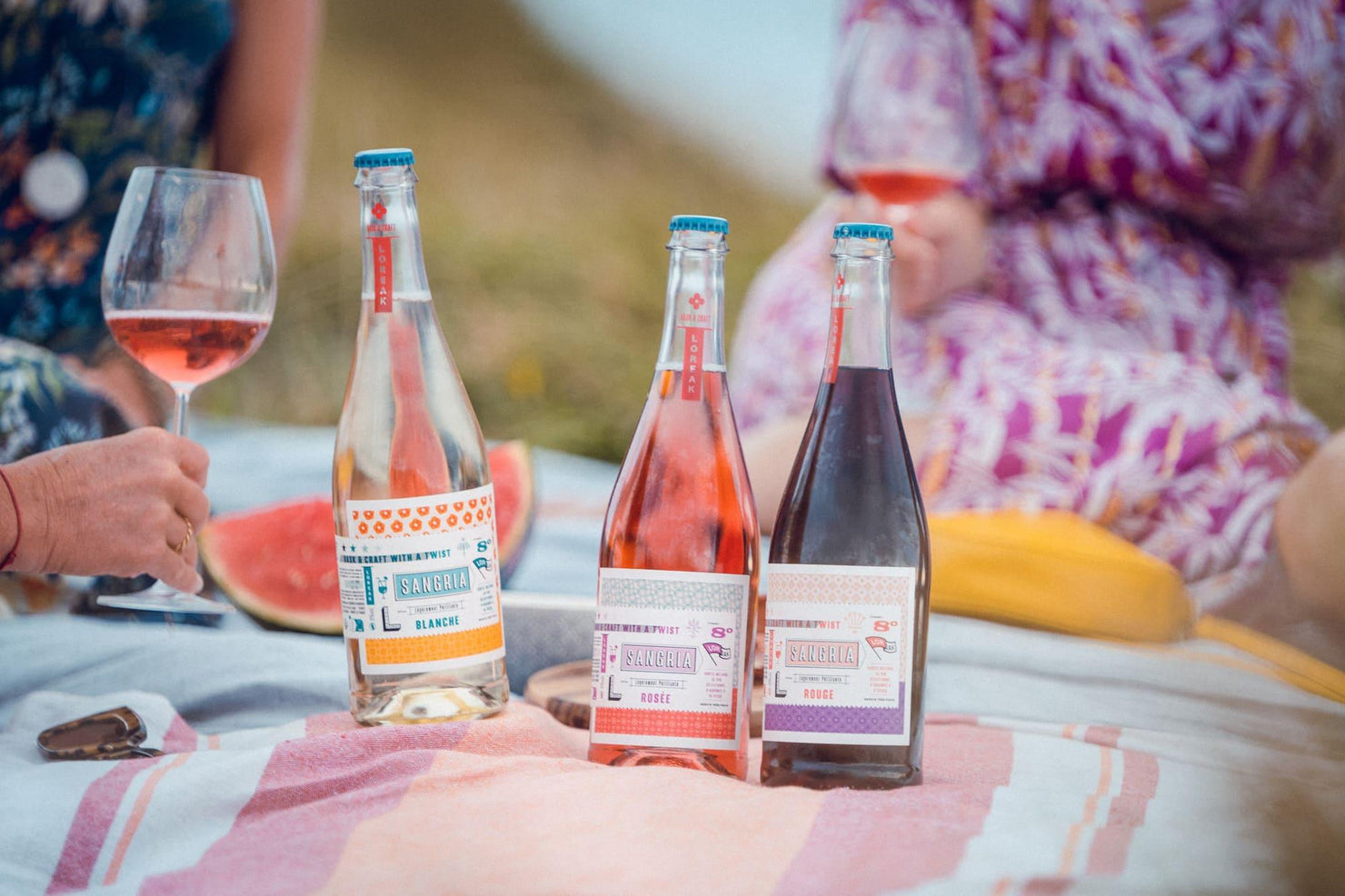 Cocktails basques prêts à boire