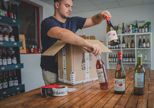 préparation colis edari drinks