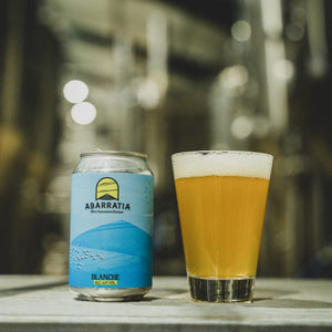Bière blanche ABARRATIA 4,5° - canette 33cl x6 - Edari Drinks