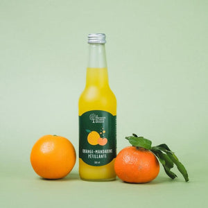 Jus pétillant Orange Mandarine PRESSOIR DU PAYS BASQUE 33cl - x6 - Edari Drinks
